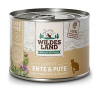Wildes Land Nourriture Humide Chat Saveur Canard 12X85 Kg