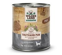 Wildes Land Nourriture Humide pour Chien saveur Dinde 6 x 400 g