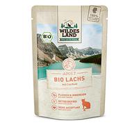 Wildes Land Nourriture Humidité Chat Saveur Saumon 12X85 GR