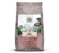 Wildes Land - Nourriture sèche semi-humide pour chiens - Bœuf - 5 kg - Soft avec riz et herbes sauvages - Sans gluten - Extra grande viande - Pour toutes les races de chiens - Meilleure acceptation