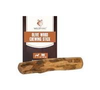 Wildfang® Jouet à Mâcher en Bois d'olive pour Chien, Jouet de Dentition pour Chiot, Bâton à Mâcher Naturel, Racines à Mâcher, Os en Bois pour Chien, Bois à Mâcher pour Tous Les Chiens - S