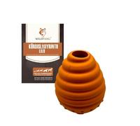 Wildfang® Jouet pour Chien pour Mâcheurs Intensifs, Lilo - Jouet Citrouille à Lancer en Caoutchouc Naturel, Hygiène Dentaire, Indestructible