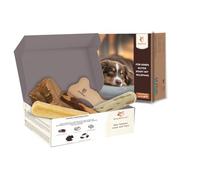 Wildfang Plaisir à mâcher du Paquet Petits Chiens Racine à mâcher de bruyère arborescente os en Cuir Bâton à mâcher en Bois d'olivier Bâton à mâcher en Bois de café Fromage à pâte Dure pour Chiens