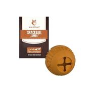 Wildfang® Spielzeug für Hunde aus 100% Naturkautschuk | Snackball Simba - nahezu unzerstörbar - Kauspielzeug für Hunde - ungiftig - Kauknochen für Hunde - BPA-Frei - umweltfreundlich