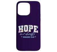 Wildflower Bible Verse Christian Collection. Hope Coque pour iPhone 15 Pro Max