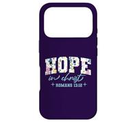 Wildflower Bible Verse Christian Collection. Hope Coque pour iPhone 17 Pro
