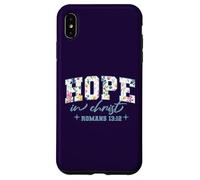 Wildflower Bible Verse Christian Collection. Hope Coque pour iPhone XS Max