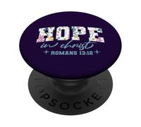 Wildflower Bible Verse Christian Collection. Hope PopSockets PopGrip Adhésif