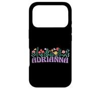 Wildflower Floral Adrianna Prénom Fête des Mères Femme Coque pour iPhone 17 Pro