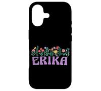 Wildflower Floral Erika Prénom Fête des Mères Femme Coque pour iPhone 17