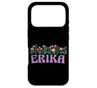 Wildflower Floral Erika Prénom Fête des Mères Femme Coque pour iPhone 17 Pro