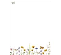 Wildflower Garden Boxed Stationery Set (30 sheets, 24 envelopes)