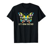 Wildflower Let's Grow Together Best Teacher Tenues pour Femme T-Shirt