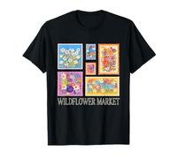 Wildflower Market - Retro Boho Floral Vibes T-Shirt