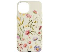 Wildflower Meadow Botanical Illustration, Vintage Floral Na Coque pour iPhone 15 Plus