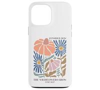 Wildflowers Grow Luke 12:27 Verset chrétien Coque pour iPhone 13 Pro Max