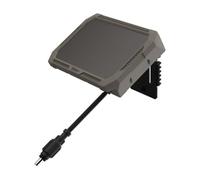 Wildgame Innovations Durable Sol-Pak Batterie Sol-Pak Panneau solaire 12 V, batterie rechargeable et câble isolé de 0,9 m, compatible avec toutes les caméras de trail sans fil/cellulaires - 3000 mAh