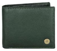 WildHorn Portefeuille en Cuir Vert pour Homme I Coutures Ultra résistantes I 6 emplacements pour Cartes I 2 Compartiments pour Monnaie et 2 Compartiments Secrets I 1 Poche pour Monnaie