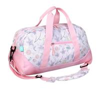 Wildkin Sac de voyage pour enfants pour garçons et filles, parfait pour les soirées pyjama et le voyage pour les enfants, taille cabine et idéal pour la pratique scolaire ou le voyage de nuit, Fleur