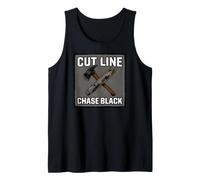 Wildland Firefighter Hotshot Cut Line Chase Black Débardeur