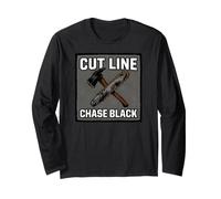 Wildland Firefighter Hotshot Cut Line Chase Black Manche Longue