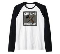 Wildland Firefighter Hotshot Cut Line Chase Black Manche Raglan