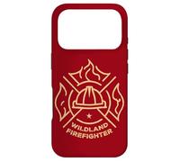 Wildland Firefighting Emblème Citation Wiland Fire Fighter Coque pour iPhone 17 Pro