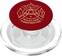 Wildland Firefighting Emblème Citation Wiland Fire Fighter PopSockets PopGrip pour MagSafe