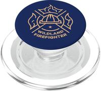 Wildland Firefighting Emblème Citation Wiland Fire Fighter PopSockets PopGrip pour MagSafe