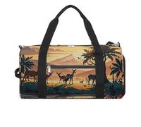 Wildlife Family Sac de sport imperméable pour homme et femme - Grand sac de sport pour voyage et entraînement