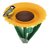 Wildlife Friend I Mangeoire Oiseaux Sauvages en Forme De Fleur De 60 Cm I Distributeur De Nourriture pour Oiseaux avec Support, Mangeoire Oiseaux Exterieur avec Distributeur De Nourriture.