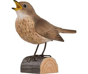 WILDLIFE GARDEN DecoBird Thrush Nightingale