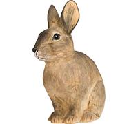 WILDLIFE GARDEN - Figurine décorative - Figurine - Lapin - sculpté à la Main - Dimensions : 16,7 x 7,8 x 14,8 cm