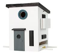 Wildlife Garden WG108 Multiholk Bauhaus Mangeoire à Oiseaux et nichoir en Bois