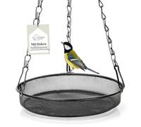 wildlife home Distributeur de nourriture pour oiseaux à suspendre - En métal - Pour le jardin et le balcon