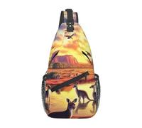 Wildlife Of Australia Sac à bandoulière de voyage pour homme