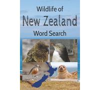 Wildlife of New Zealand Word Search: Word Search Puzzles with Easy to Read print about Animals, Marine life, birds and more! | 6x9 inches | 78 pages | ... for Vacations, holiday, and just relaxing!