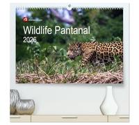 Wildlife Pantanal 2026 (hochwertiger Premium Wandkalender 2026 DIN A2 quer), Kunstdruck in Hochglanz: Im Reich des Jaguar - einzigartige Wildtiere des ... Pantanals in schönen Bildern eingefangen