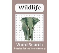 Wildlife Word Search Puzzle Book: Word Searches with Easy to Read Print about Wildlife, Wild animals, Wild Birds and Sea Creatures and More/6x9 ... Gifts for Vacations, Holidays and Free Times