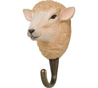 WILDLIFEGARDEN Wildlife Garden WG4517 Crochet en bois et métal sculpté à la main en forme de mouton