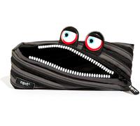 Wildlings Trousse À Crayons Pour Enfants Trousse Scolaire Grande Capacité Grand Étui Pour L'école Et Le Bureau (Noir)[Z549]