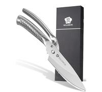 WILDMOK Ciseaux de Cuisine Robustes à Volaille et Tout Usage - Multifonctions en Acier Inoxydable, Ultra Tranchants 27,4 cm