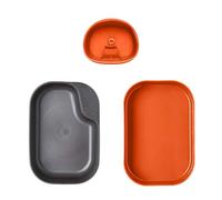 Wildo Camp-a-box - assiettes - Basic orange