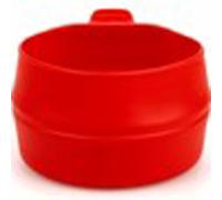 Wildo Tasse pliante en plastique - 200 ml M Rouge / rouge.