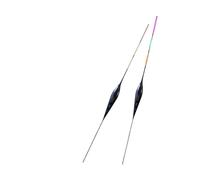 WildOath Lot de 2 flotteurs de pêche phosphorescents - Indicateur de morsure en eau peu profonde avec pointe de changement de couleur et vision nocturne 8H pour pêche en rivière/glace