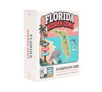 Wildory Florida Hidden Gems : 50 cartes d'aventure à gratter avec album de mémoire, guide de voyage Floride avec activités de plein air, attractions panoramiques, voyages en voiture et expériences