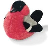 Peluche sonore bouvreuil pivoine