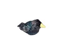 Wild Republic – Peluche sonore Étourneau sansonnet, son authentique, 18 cm