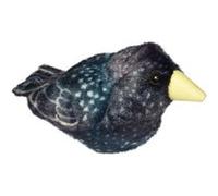 Wild Republic – Peluche sonore Étourneau sansonnet, son authentique, 18 cm