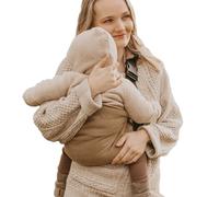 WILDRIDE - Siège de hanche, bandoulière, pliable, compacte, porte-bébé, élingue à une main, pour sortir, voyage, élégant, soutien, 20 kg, importation, collection Wildride Linen